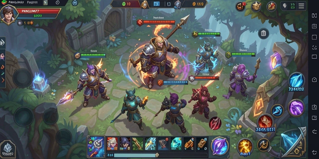 Gameplay seru dalam <strong>PANGLIMA77</strong> dengan grafis yang memukau.